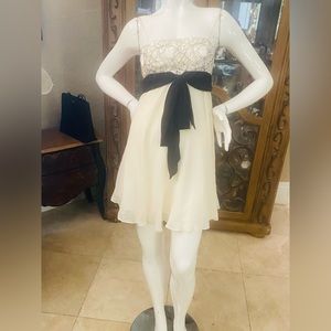 BCBGMAXAZRIA BCBG Silk Beaded Dress Sz  2P